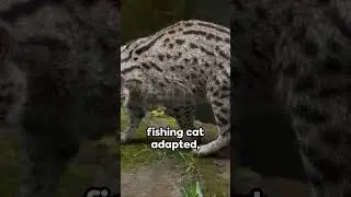 Fishing Cat | The Underwater Hunting Cat #shorts #cat #animalfacts