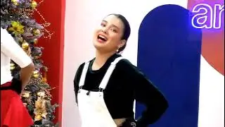 SAMLY AND ANJI MAGICAL CHRISTMAS PERFORMANCE #samantha  #alyssavaldez  #kyji  #pbb