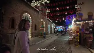 🎄 Christmas Factory & Santa Claus Kingdom 🎅 | Magical Christmas Walk Tour in 4K | Greece