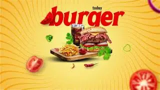Burger Motion Poster - Animation