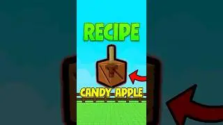 CANDY APPLE RECIPE IN GROW A GARDEN #growagarden #roblox