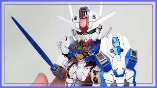 [GUNDAM][JP sub]  수성의마녀 SD에어리얼ㅣ건담마커 부분도색ㅣ100%핸드페인팅ㅣAERIAL