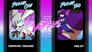 M.U.G.E.N Battles: Narayan Maxine Vs Violet Bunny