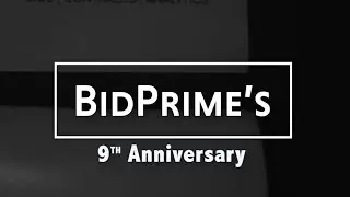 BidPrime's 9th Anniversary