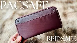 Pacsafe RFIDsafe RFID Blocking Continental Wallet Unboxing
