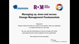 Webinar: Managing Up, Down and Across Change Management Fundamentals