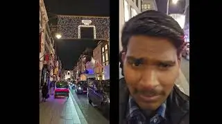 London Streets at Night 🌃 | Real-Time Walk & Bus Travel | Tamil Traveller