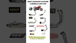 Benelli TNT 300 Full System Exhaust Sounds comparison 🔥🥵 #benellitnt #benellitnt300 #benelli #shorts