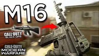 Recreate the M16 from Black Ops 1 on Modern Warfare 2019 PS5 Gameplay