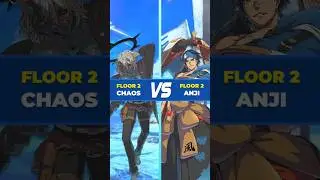 Guilty Gear Strive Floor 2 ▶ Happy Chaos vs Anji . GGST Low Level Gameplay  #ギルティギ