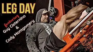 IFBB Pro's GUY CISTERNINO & CODY MONTGOMERY Head-to-Head Leg Day Workout!
