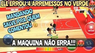 Em Busca de um Jogador Que N&atilde;o Erra no Mini Basketball Mobile PT-BR Jogo Android