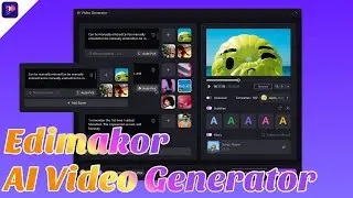 How to use AI Video Generator in HitPaw Edimakor | Edimakor AI Video Generator Tutorial