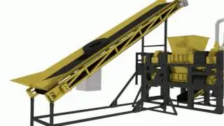Линия по переработке шин EcoGold 700