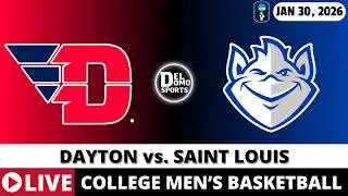 DAYTON VS SAINT LOUIS LIVE 🏀 NCAAM Basketball Game Score Radio Play-by-Play