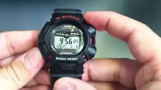 Casio G-Shock Mudman Solar Watch G9010-1