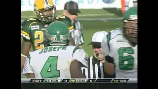 July 20, 2007 - CFL - Saskatchewan Roughriders @ Edmonton Eskimos