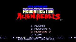 Super Probotector: Alien Rebels (SNES) &mdash; Полное прохождение