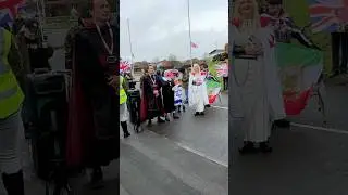 Ibis Hotel Protest-patriots Speech #stoptheboats #shorts #protest