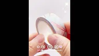 Foil washi tape--Simple line seri🎈