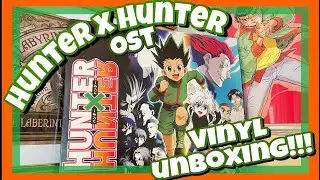 Hunter x Hunter Soundtrack Vinyl Unboxing! - Anime Soundtracks on Vinyl