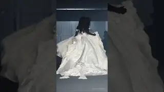 Anok Yai as vetements bride for ss25 | runway malfunction turned into iconic cultural moment #shorts