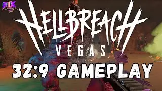 Hellbreach: Vegas | 32:9 Ultrawide FPS Gameplay Experience