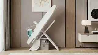 Futuristic Foldable Iron Stand for Compact Luxury Homes