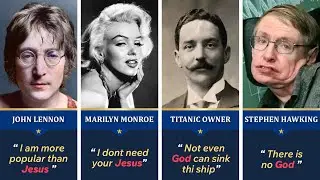 Blasphemy, Fame, and Fallout: 20 Celebrities Who Crossed the Line