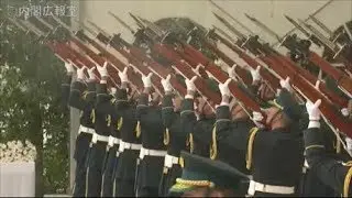 自衛隊殉職隊員追悼式 平成28年10月22日