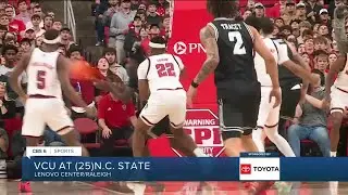 NC State beats VCU 85-79 in return to Top 25
