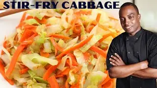 How To Make Jamaica Stir-fry Cabbage  | Chef Ricardo Cooking