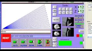 how to add button on mach3 screen