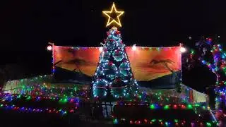 Christmas decorations IN UKHRUL 2019//