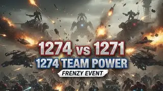 1274 DOMINATES 1271 | Frenzy Team Battles