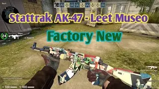 Stattrak AK-47 - Leet Museo (Factory New) cs-go