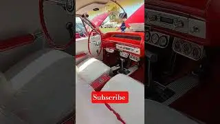 Cherry Red Impala Sexy#impala#chevyimpala #carshow #musclecargang #lowrider #lowriderculture #cartok