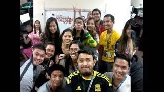 2014年 Cris Addison's Birthday - JCO at the Office #birthday #birthdaycelebration