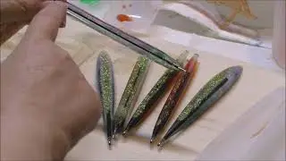 Kugelschreiber aus Resin 1. Versuche
