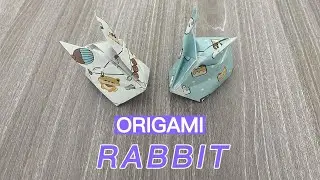 How to Fold a Cute Origami Bunny &ndash; Simple & Fun DIY Craft  &ndash; Origami Steps With Me!