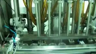 Reliance.TV ] Automatic Servo Honey Filler Machine, 500ml liquid filling machine, in line filler