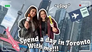 Toronto Vlog!!!📸🛍️✈️