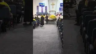 Billy Ray Grant Jr. doing a Crowning ceremony for The Late Mr. Gerald Boyd