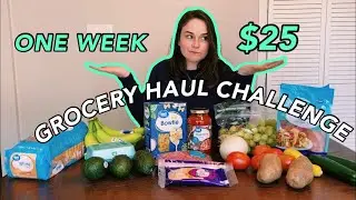 Eating for a week with only $25 Challenge