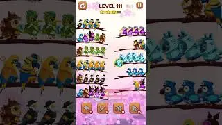 Bird Sort 2: Color Puzzle Level 111 #games #gaming #gameplay