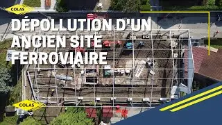 CHANTIER | Dépollution d'un ancien site ferroviaire