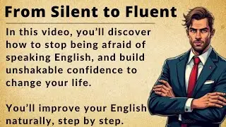 How to Speak English When You're Not Confident | This Story Will Change Everything | Graded Reader