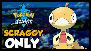 Can You Beat Pokemon Sword Using ONLY SCRAGGY? No Healing Items In Battle!