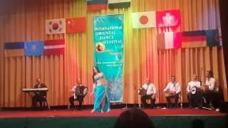 Татьяна Вершинина. Beledi+Drum Solo. Импровизация. Cairo Mirage 2015.