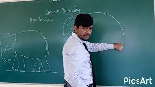 Blackboard drawing #drawing#blackboard#art#bgscentralschoolmirjankumta